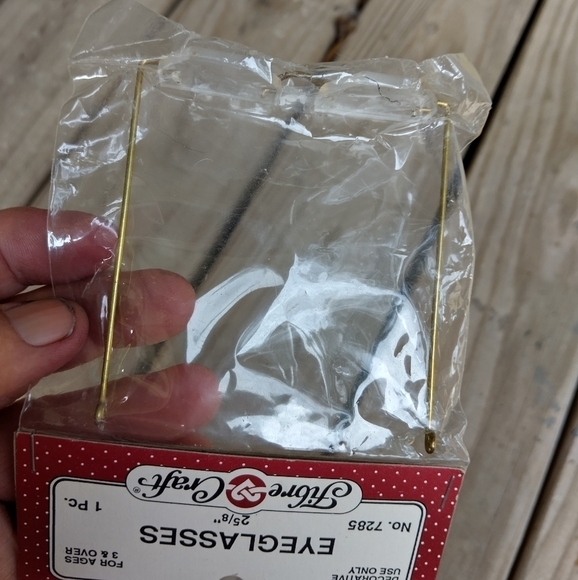 New Fibre-Craft Doll Eyeglasses Eye Glasses Spectacles - Picture 4 of 4